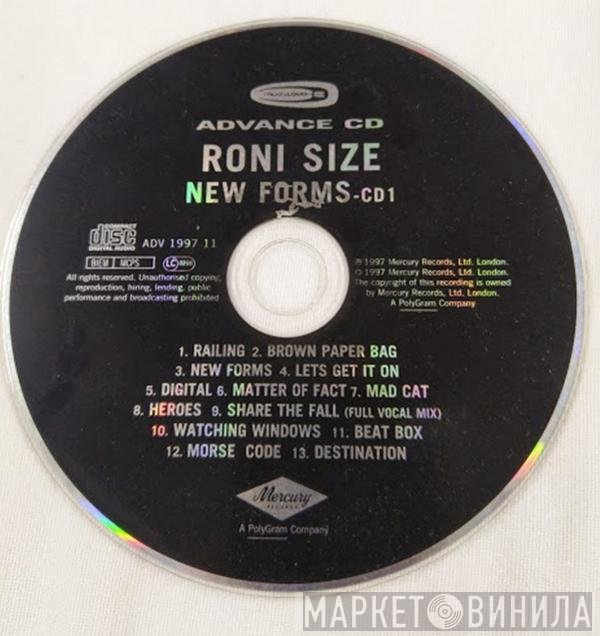 Roni Size / Reprazent - New Forms