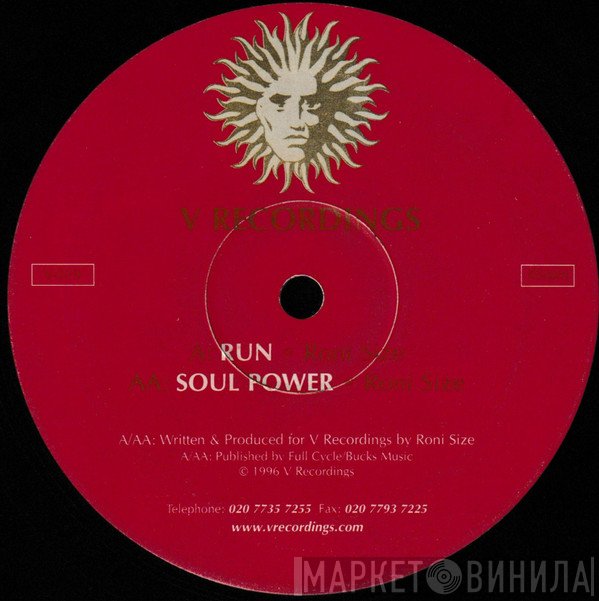 Roni Size  - Run / Soul Power