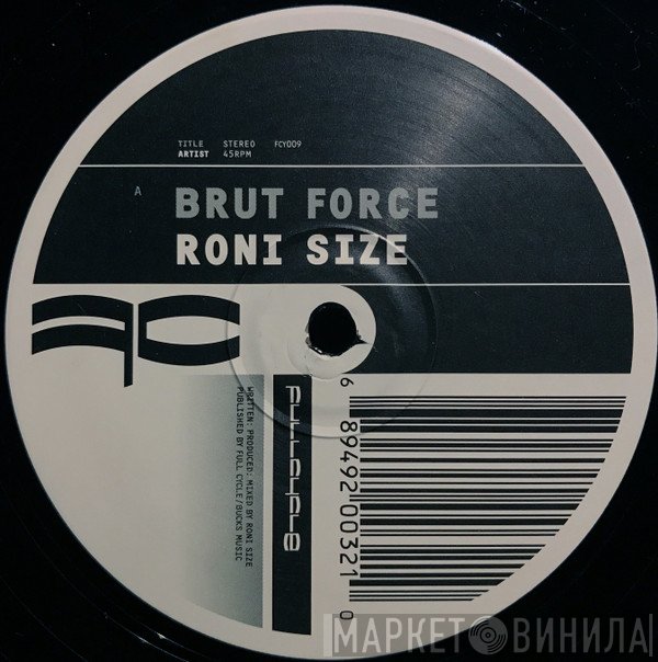 Roni Size - Brut Force  Secrets