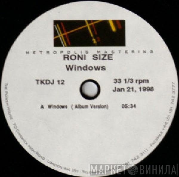 Roni Size  - Windows