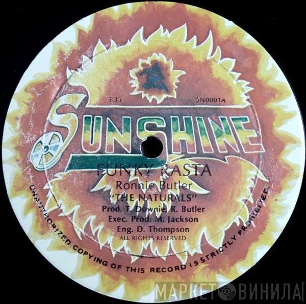 Ronnie Butler / The Naturals  - Funky Rasta / Funk