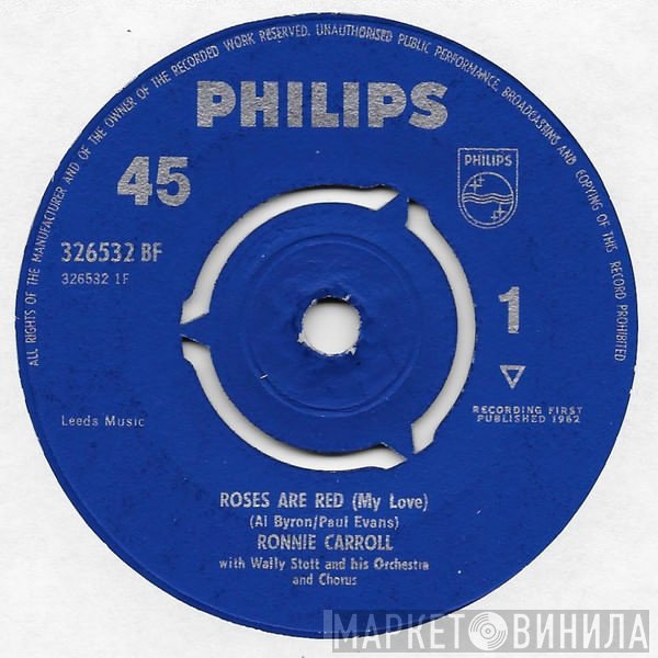Ronnie Carroll - Roses Are Red (My Love)