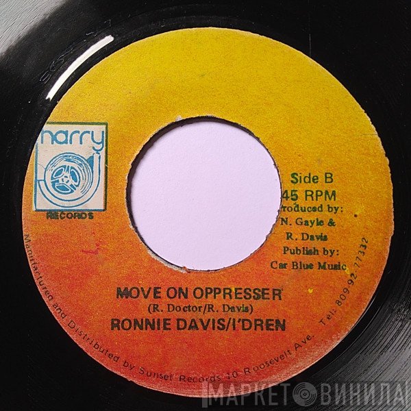 Ronnie Davis, Idren - Move On Oppresser