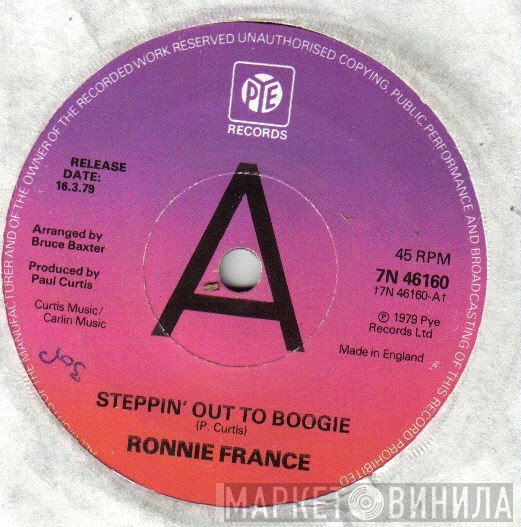 Ronnie France - Steppin' Out To Boogie