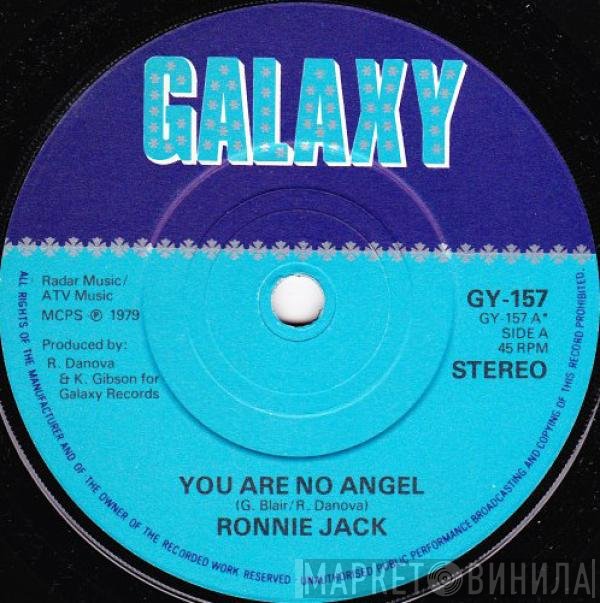Ronnie Jack - You Are No Angel