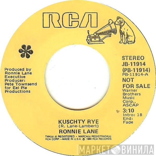 Ronnie Lane  - Kuschty Rye
