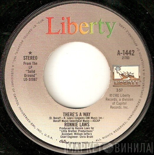 Ronnie Laws - There's A Way