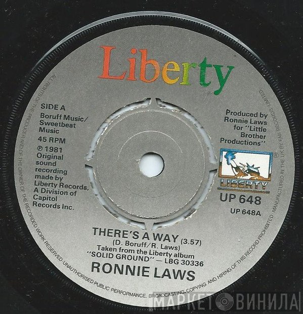 Ronnie Laws - There's A Way