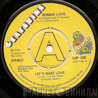 Ronnie Love - Let's Make Love