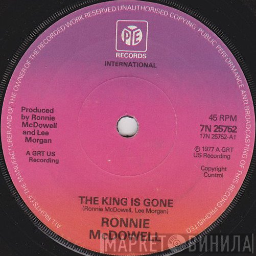 Ronnie McDowell - The King Is Gone