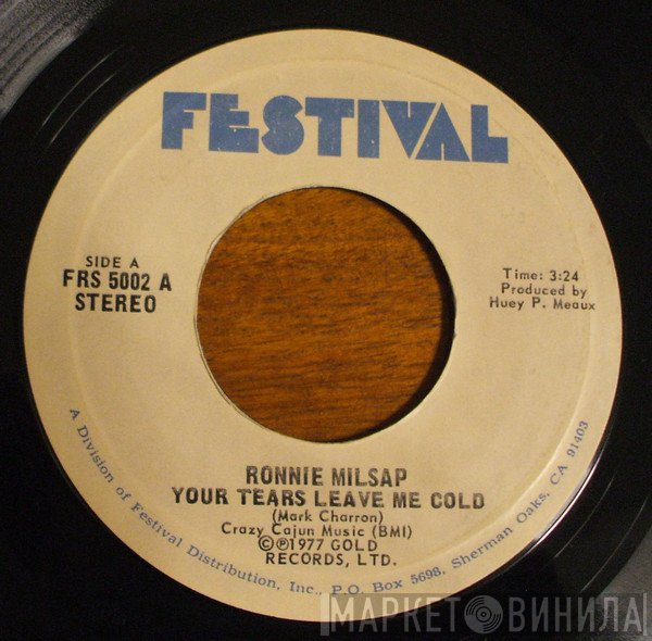 Ronnie Milsap - Your Tears Leave Me Cold