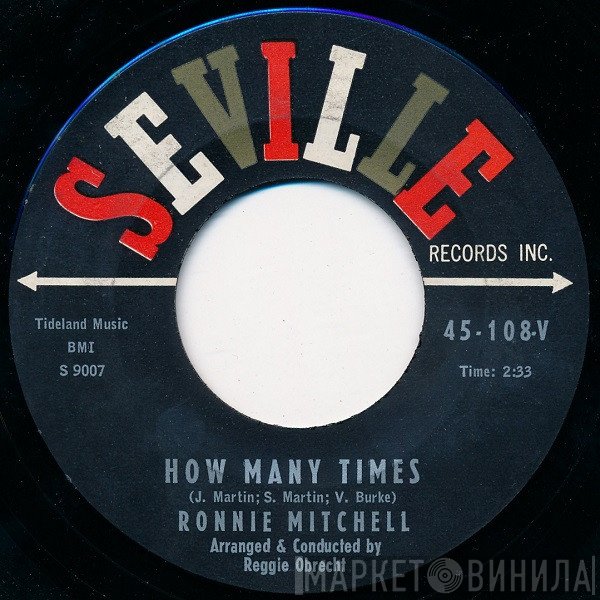 Ronnie Mitchell  - How Many Times