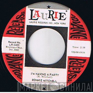 Ronnie Mitchell - I'm Having A Party / Soul Piano