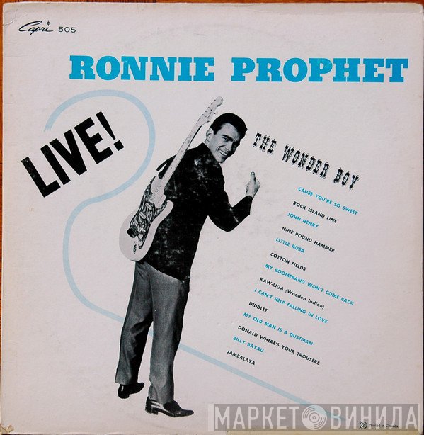 Ronnie Prophet - Live ! - The Wonder Boy