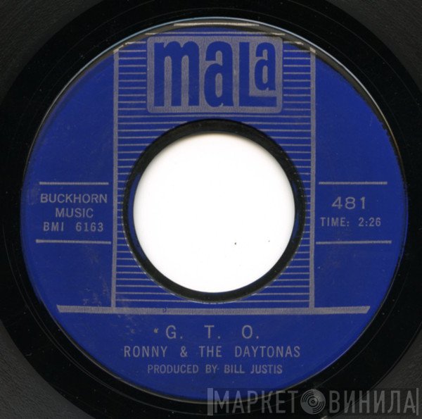 Ronny & The Daytonas - G.T.O. / Hot Rod Baby