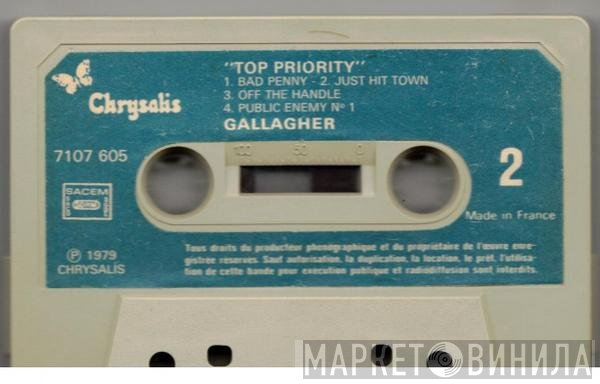 Rory Gallagher  - Top Priority
