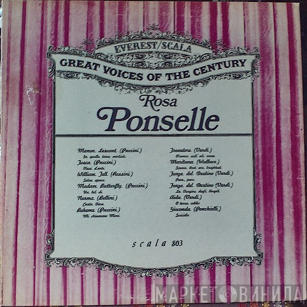 Rosa Ponselle  - Great Voices Of The Century