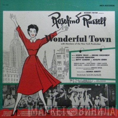Rosalind Russell, Leonard Bernstein, Betty Comden And Adolph Green  - Wonderful Town