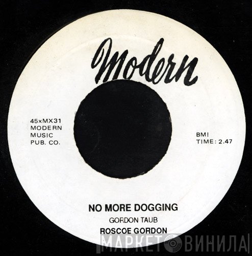 Rosco Gordon - No More Dogging