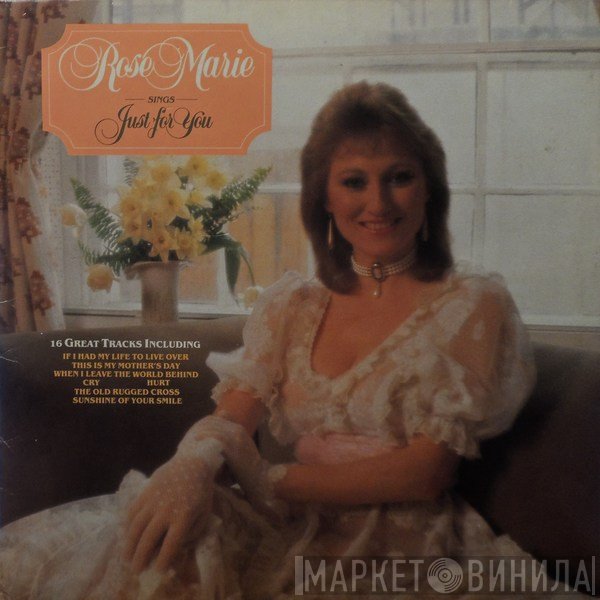 Rose Marie  - Sings Just For You