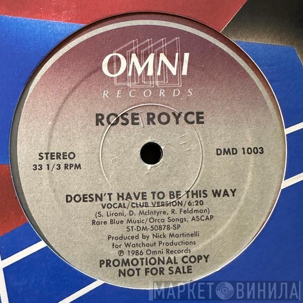 Rose Royce - Doesn't Have To Be This Way