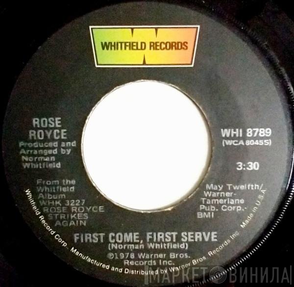 Rose Royce  - First Come, First Serve