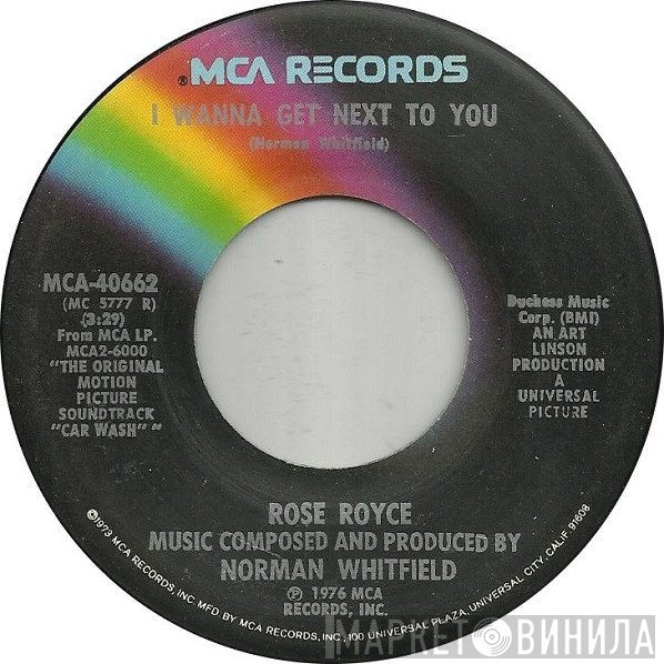 Rose Royce - I Wanna Get Next To You