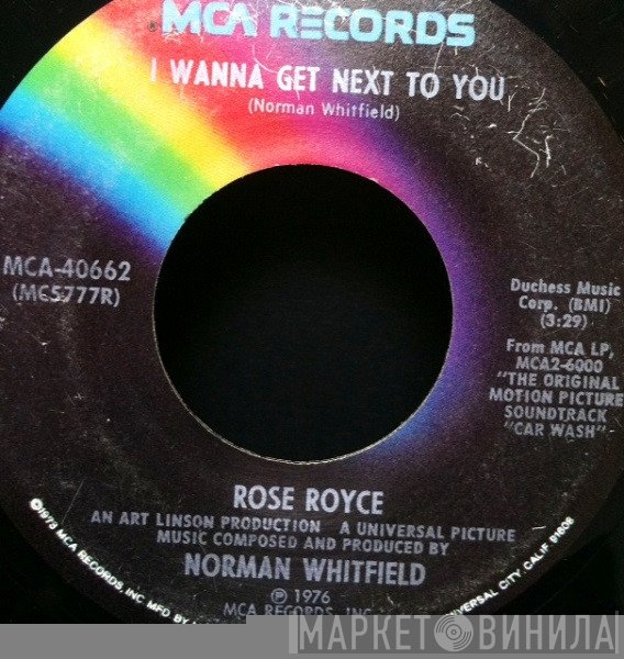 Rose Royce - I Wanna Get Next To You