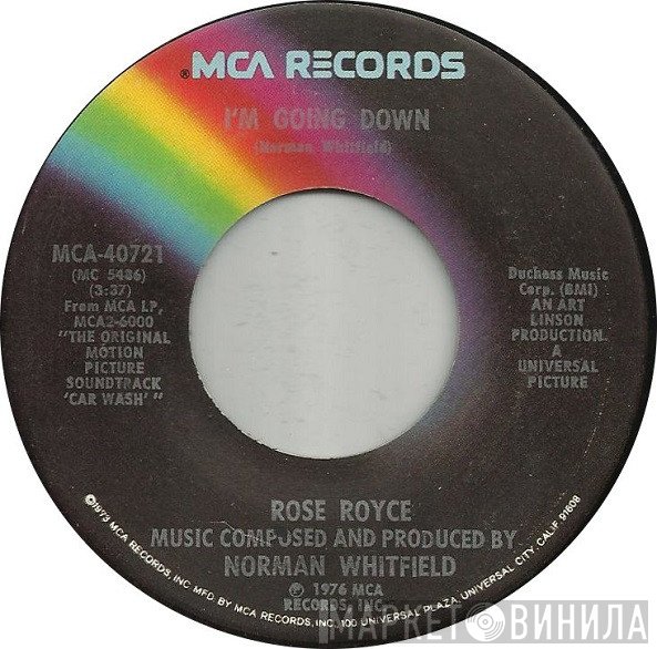 Rose Royce - I'm Going Down / Yo Yo