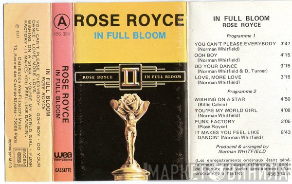 Rose Royce  - In Full Bloom