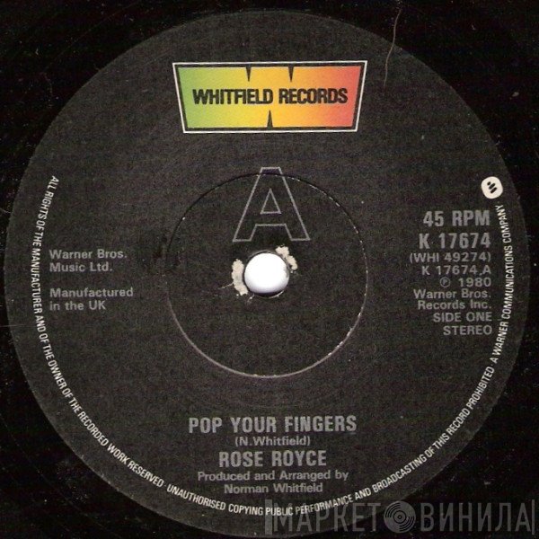 Rose Royce - Pop Your Fingers
