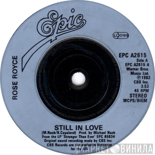 Rose Royce  - Still In Love