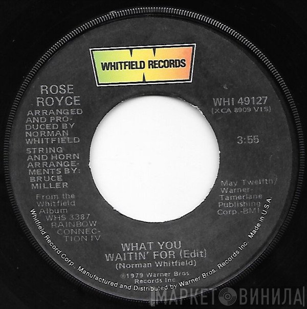 Rose Royce  - What You Waitin' For
