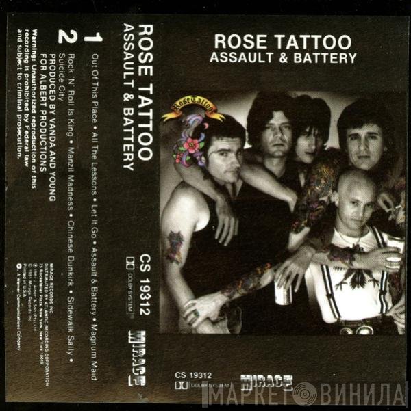 Rose Tattoo  - Assault & Battery