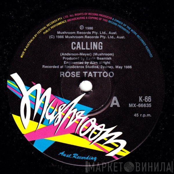 Rose Tattoo  - Calling