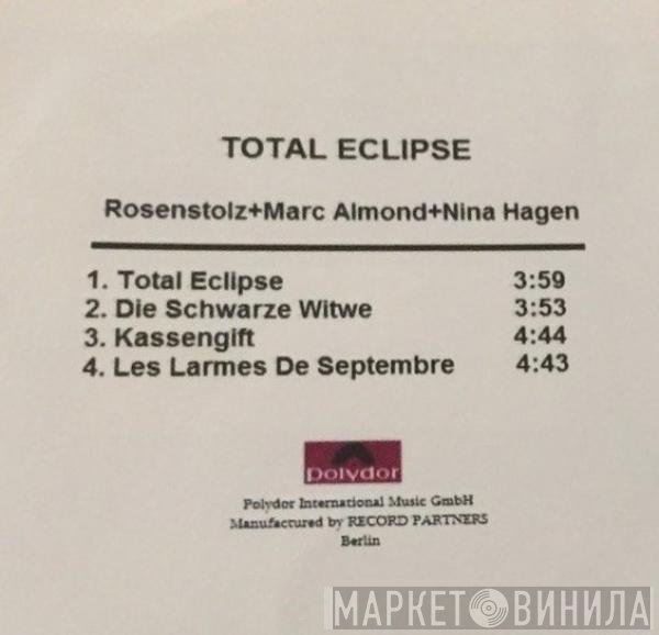 Rosenstolz + Marc Almond + Nina Hagen  - Total Eclipse