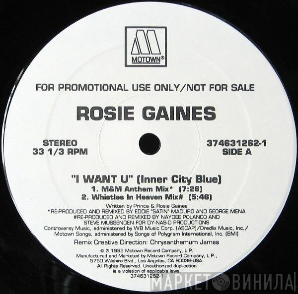 Rosie Gaines - I Want U (Inner City Blue)