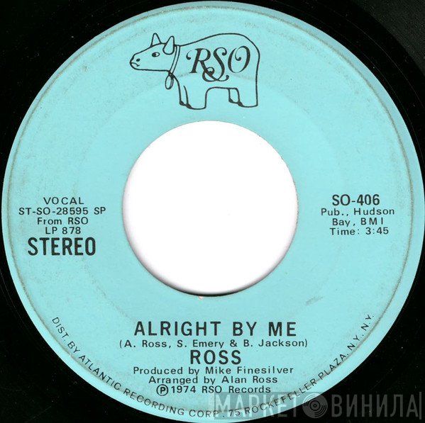 Ross   - Alright By Me
