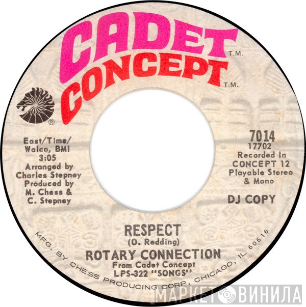 Rotary Connection  - Respect / The Weight