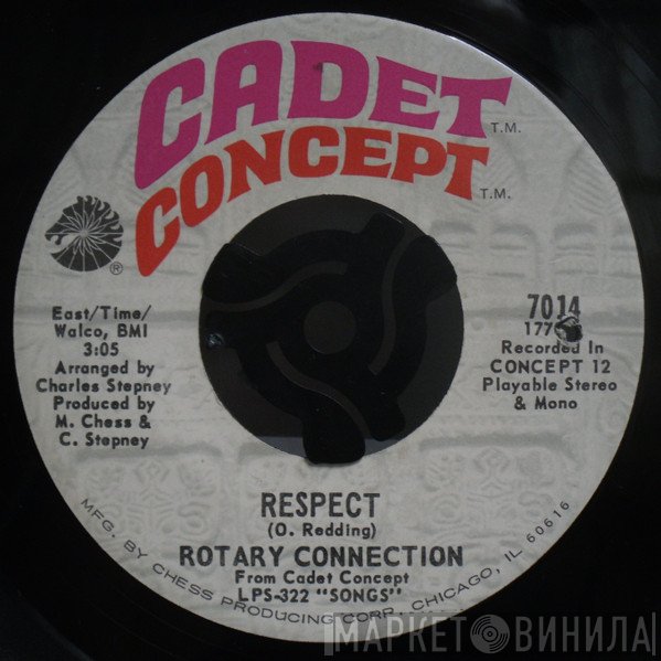 Rotary Connection  - Respect / The Weight