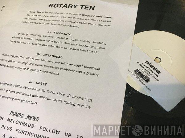 Rotary Ten - Bread Head