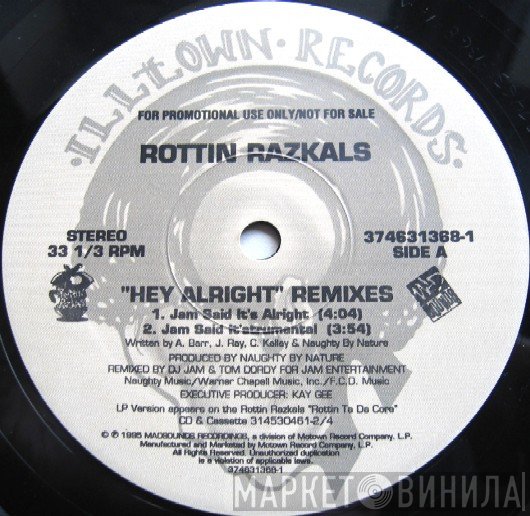 Rottin Razkals - Hey Alright (Remixes)
