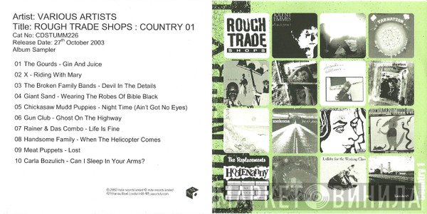  - Rough Trade Shops - Country 1 Album Sampler