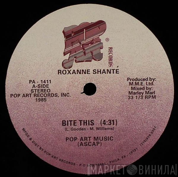 Roxanne Shanté - Bite This / Runaway