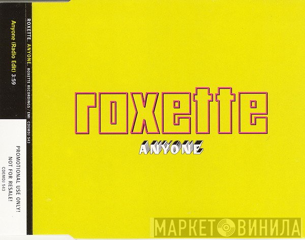 Roxette  - Anyone