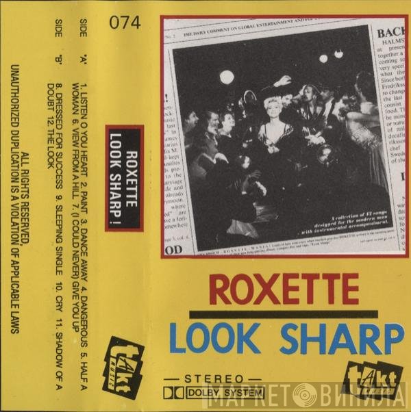 Roxette  - Look Sharp!