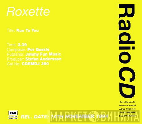 Roxette - Run To You