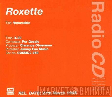 Roxette  - Vulnerable