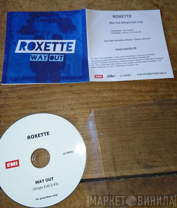 Roxette  - Way Out
