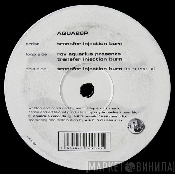 Roy Aquarius  - Transfer Injection Burn